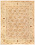 Early 20th Century Indian Amritsar Brown Handmade Wool Carpet BB4095