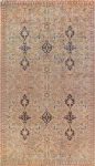 Antique Abstract Indian Handmade Wool Rug (Size Adjusted) BB0707