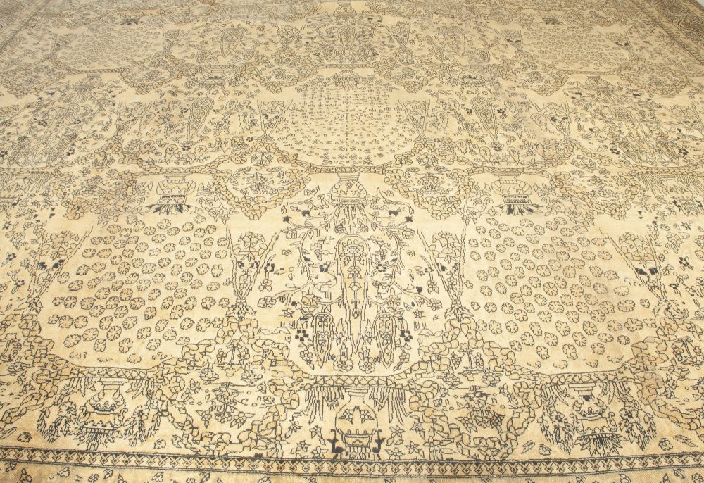 Oversized Vintage Indian Carpet (Size Adjusted) BB3324