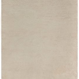 Moroccan Vintage Abstract Light Beige Hand-Knotted Wool Carpet BB4632