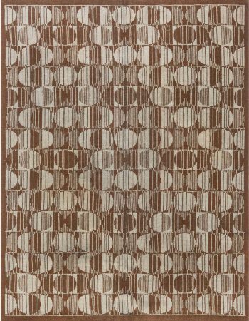 Modern Art Deco Fan Pattern Custom Rug in Ivory, Warm Beige, and Soft Taupe S50051 Modern Art Deco Fan Pattern Custom Rug in Ivory, Warm Beige, and Soft Taupe S50051