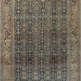 Authentic 19th Century Bidjar Handmade Wool Rug BB7198
