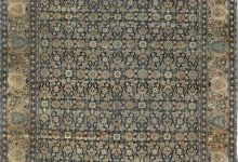 Early 20th Century Persian Kirman Botanic Handwoven Wool Rug BB7076
