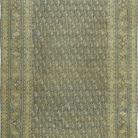 Fine Antique Persian Meshad Handmade Wool Rug BB3940