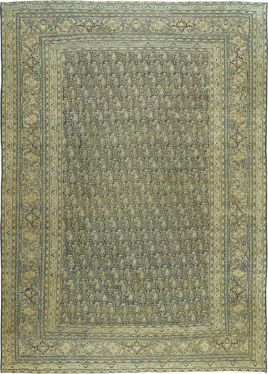 Fine Antique Persian Meshad Handmade Wool Rug BB3940