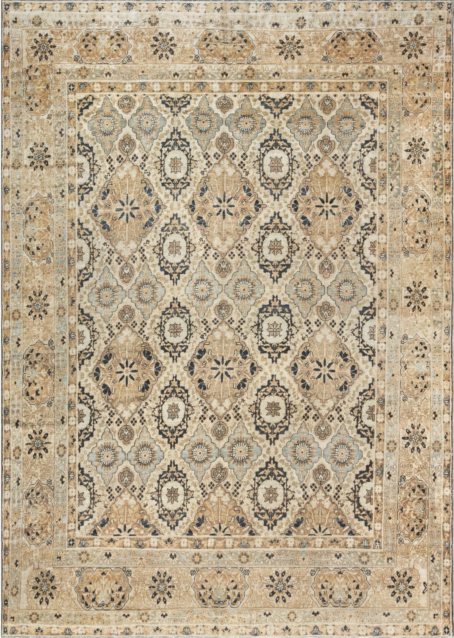 Antique Meshad Beige Carpet BB4161
