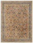 Antique Persian Tabriz Camel Handmade Wool Rug BB4671