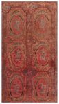 1900s Caucasian <mark class='searchwp-highlight'>Karabagh</mark> Handmade Wool Carpet in Red, Orange and Brown BB5658