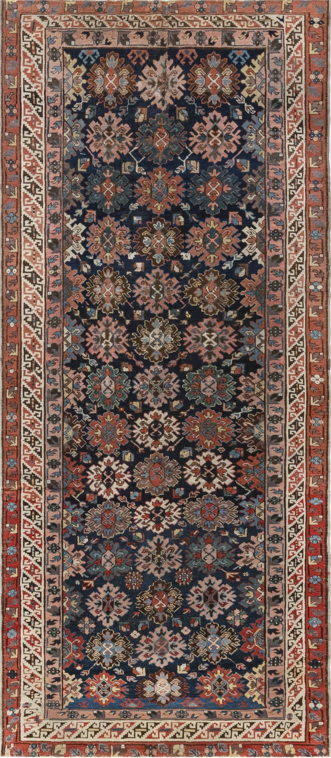 Authentic Caucasian Handmade Wool Runner BB7086