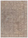 Antique Turkish Oushak Hand Knotted Wool Rug BB1386