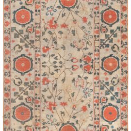 Charming Vintage Hand-Knotted Rug BB8492