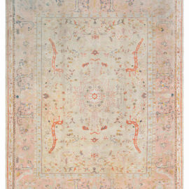 Antique Turkish Oushak Rug BB8455
