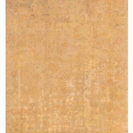 Antique Turkish Oushak Handmade Wool Rug BB8454