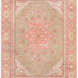 Antique Turkish Oushak Rug BB8572