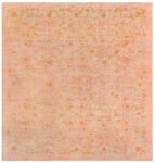 Oversized Authentic Turkish Oushak Botanic Handmade Wool Rug BB8601