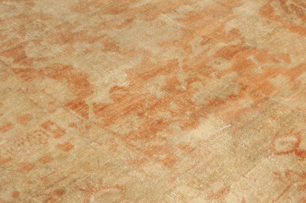 Antique Turkish Oushak Rug BB5510