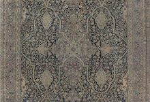 Antique Persian Kirman Handmade Wool Carpet BB7417