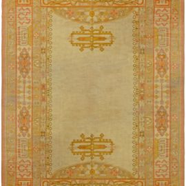 Vintage Hand-Knotted Carpet BB2785