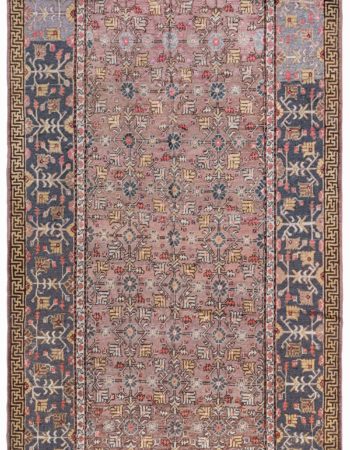 Antique Tabriz Persian Floral Allover Navy Blue Hand-Knotted Wool Carpet – Circa 1900 BB8776 Antique Tabriz Persian Floral Allover Navy Blue Hand-Knotted Wool Carpet – Circa 1900 BB8776