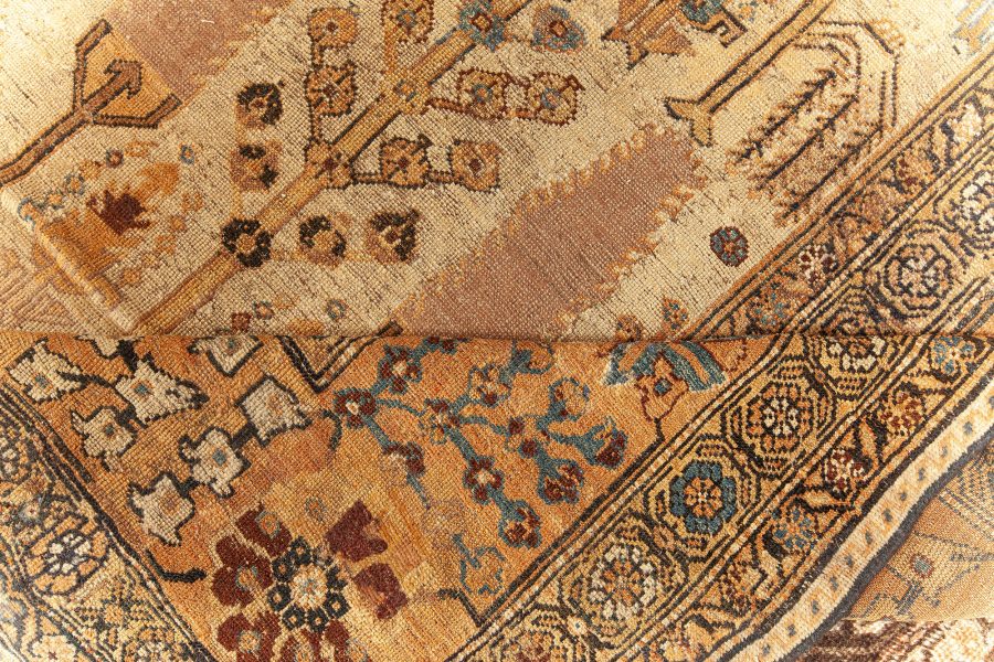 Authentic Persian Bakhtiari Handmade Wool Rug BB5582