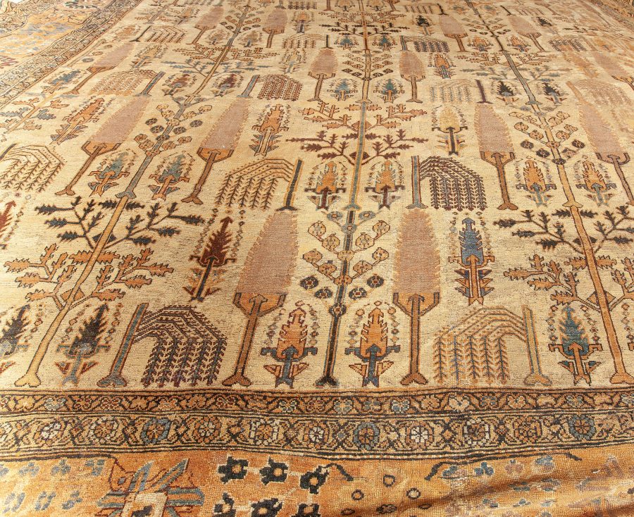 Authentic Persian Bakhtiari Handmade Wool Rug BB5582