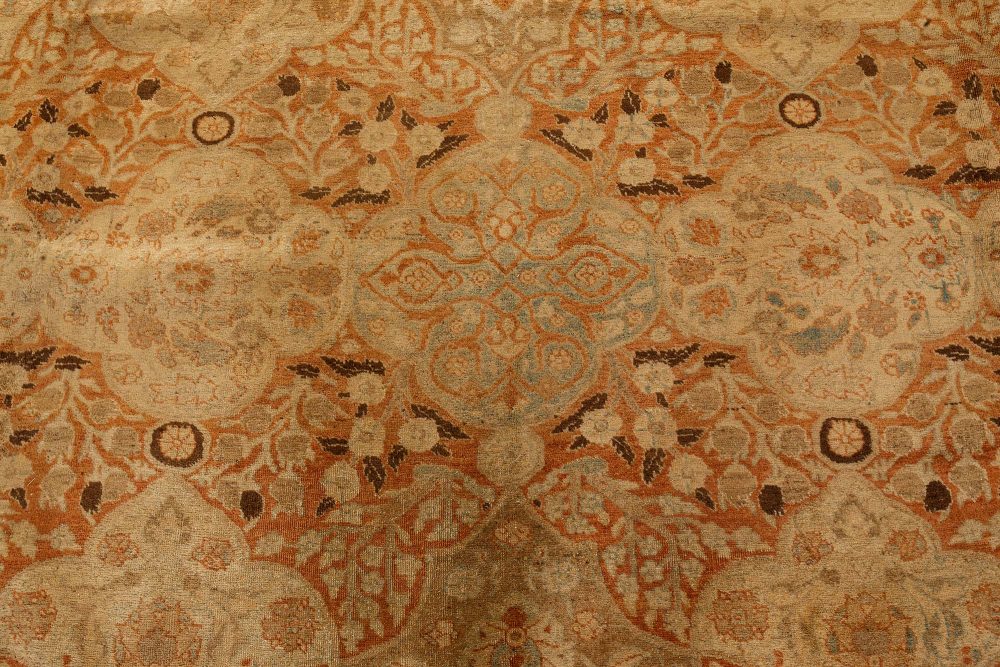 Authentic 19th Century Persian Tabriz Carpet BB7172