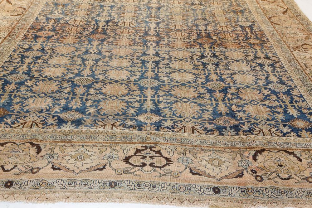 Authentic 19th Century Bidjar Handmade Wool Rug BB7198