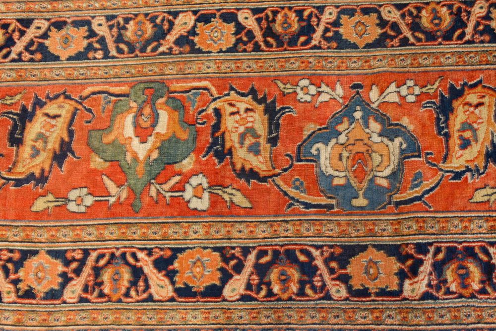 Late 19th Century Large Persian Khorassan Rug BB7227