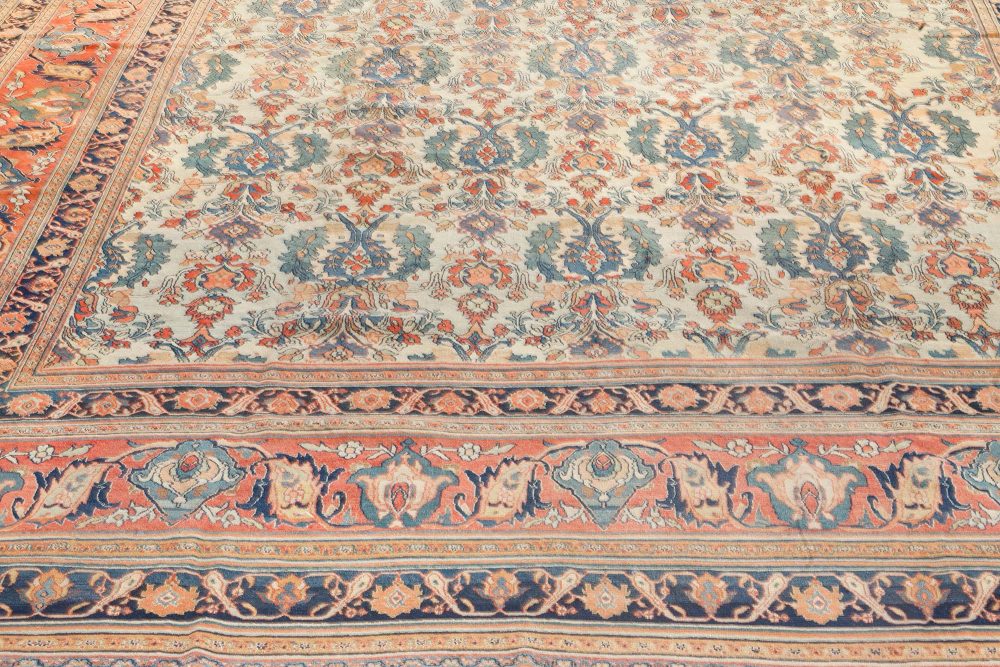 Late 19th Century Large Persian Khorassan Rug BB7227