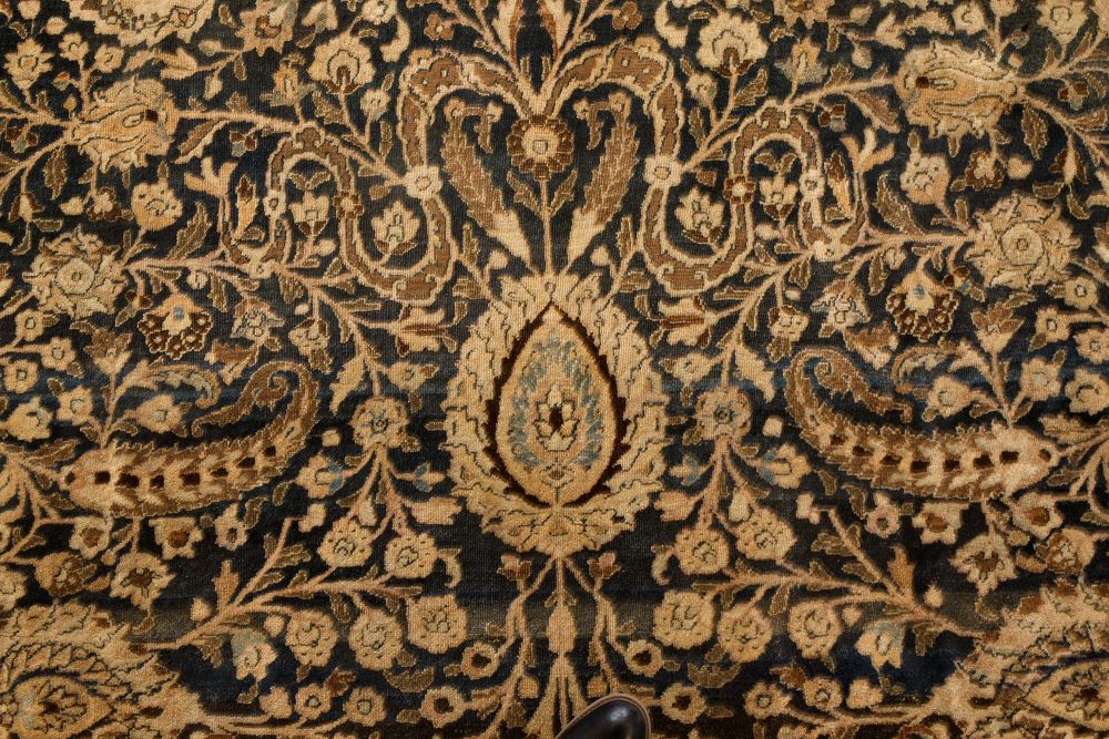 Antique Persian Khorassan Handmade Wool Rug BB7236