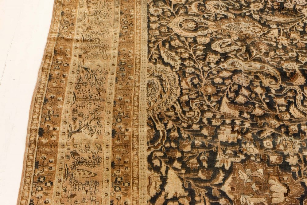 Antique Persian Khorassan Handmade Wool Rug BB7236