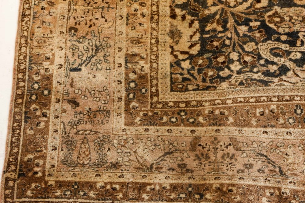 Antique Persian Khorassan Handmade Wool Rug BB7236