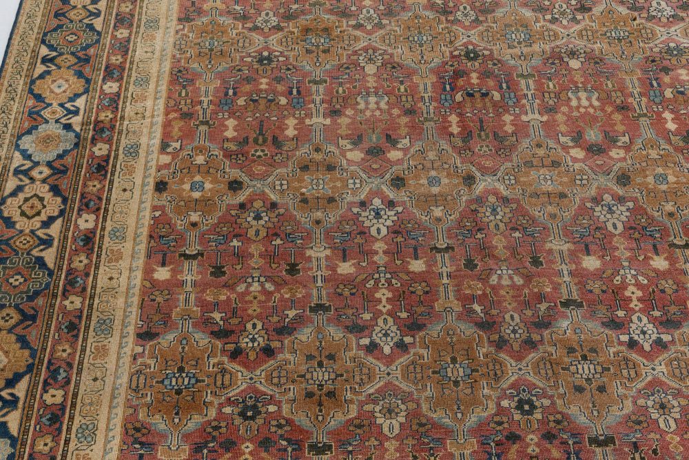 Fine Antique Indian Handmade Carpet BB7238