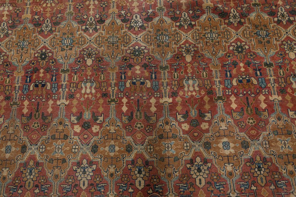 Fine Antique Indian Handmade Carpet BB7238