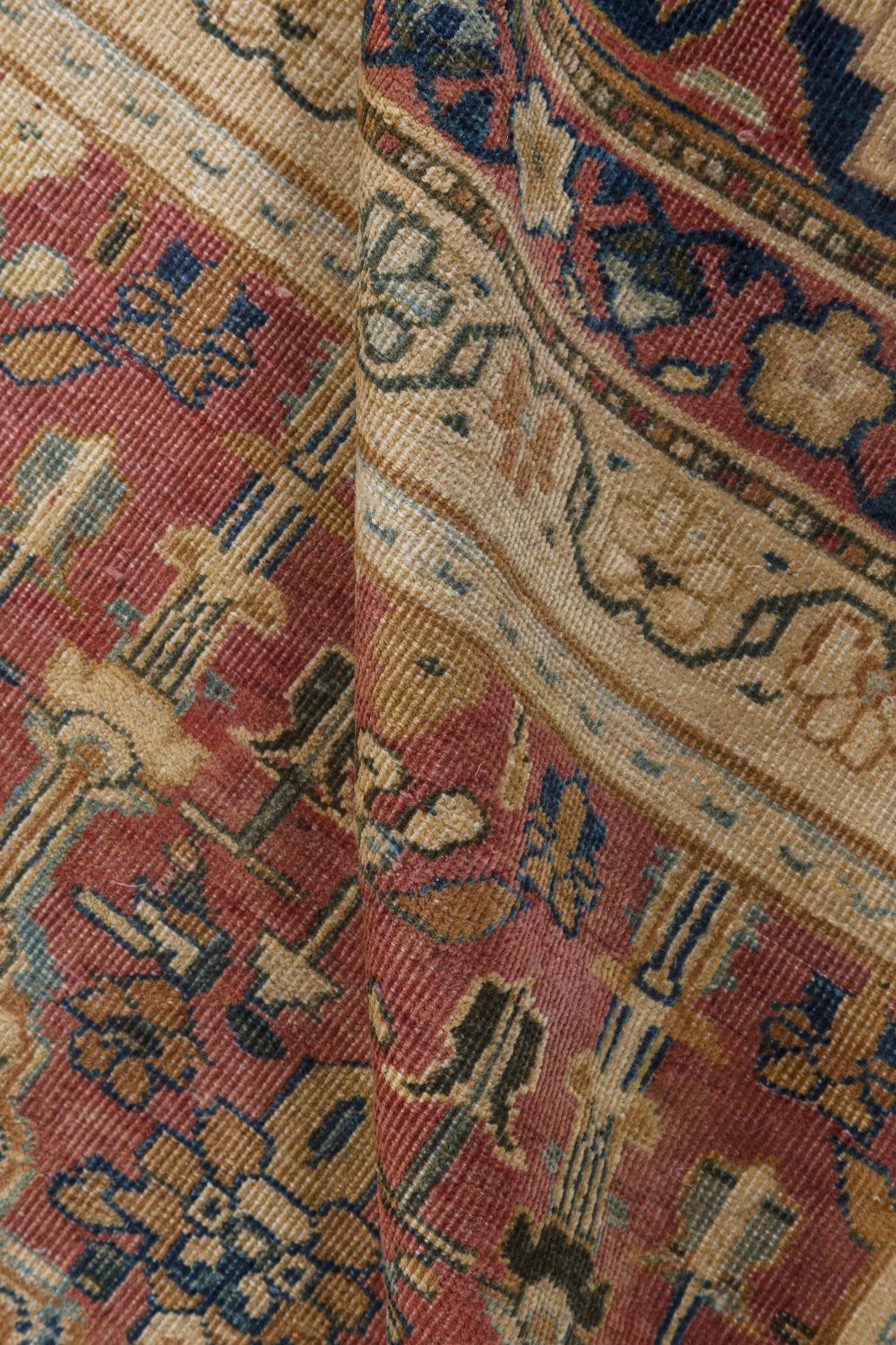 Fine Antique Indian Handmade Carpet BB7238