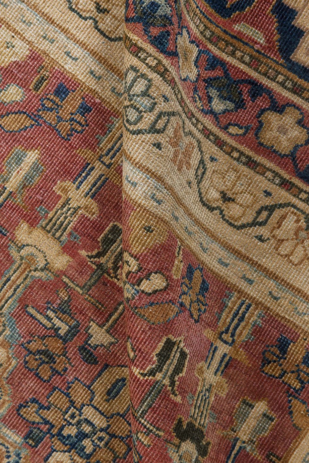 Fine Antique Indian Handmade Carpet BB7238