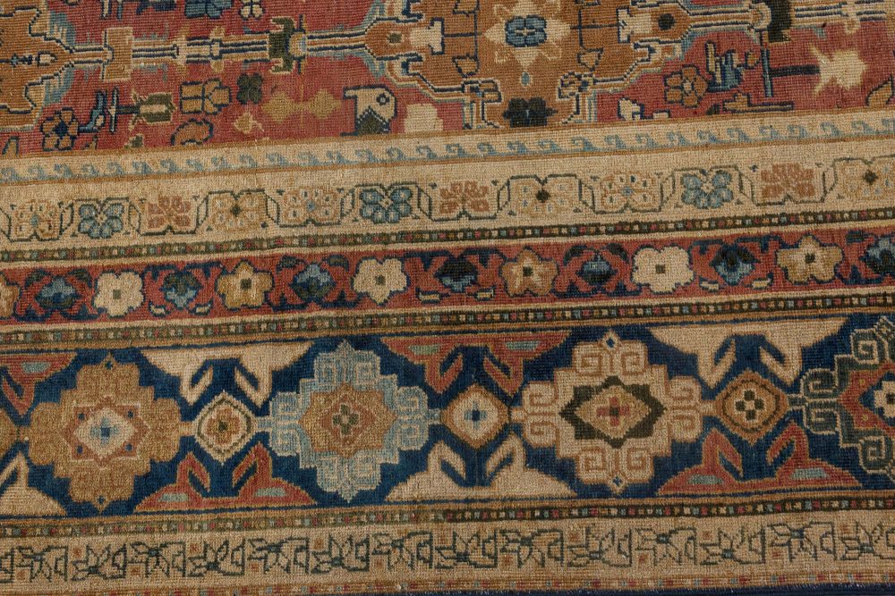 Fine Antique Indian Handmade Carpet BB7238