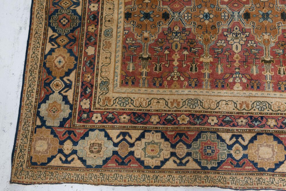 Fine Antique Indian Handmade Carpet BB7238