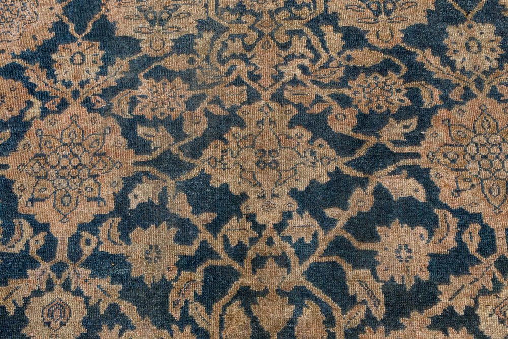 Fine Antique Persian Sultanabad Handmade Wool Rug BB7251