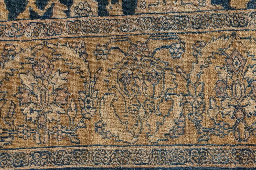 Fine Antique Persian Sultanabad Handmade Wool Rug BB7251