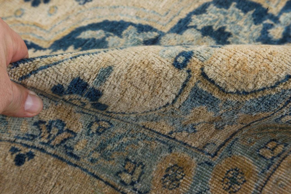 Authentic Early 20th Century Persian Tabriz Handmade Carpet BB7267