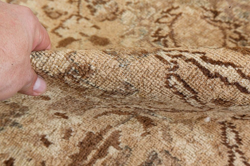 Authentic Early 20th Century Persian Tabriz Handmade Wool Carpet BB7283
