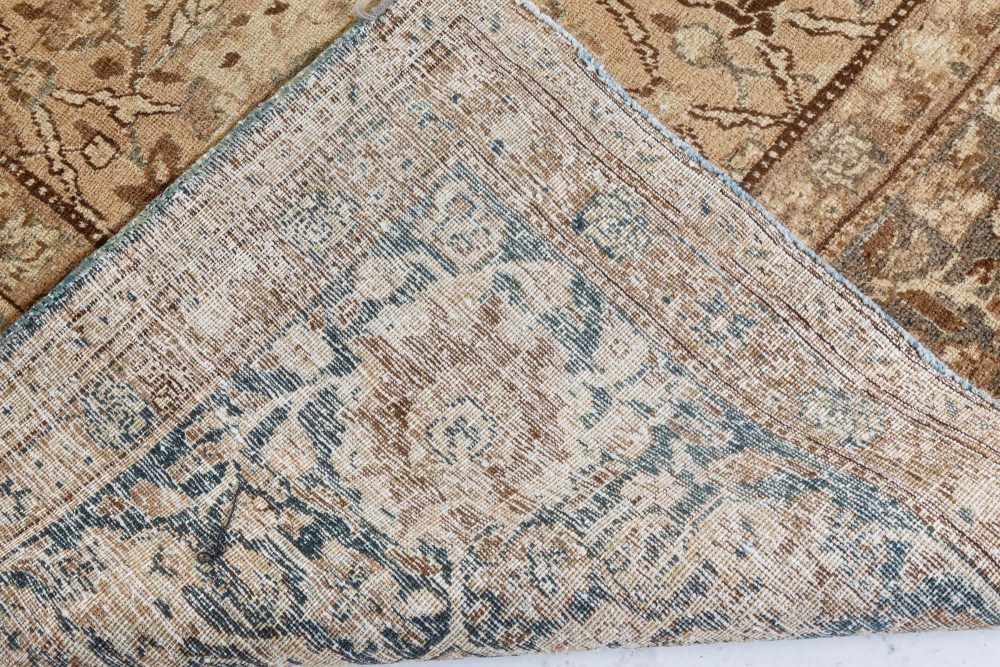 Authentic Early 20th Century Persian Tabriz Handmade Wool Carpet BB7283