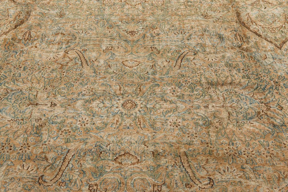 Authentic Persian Kirman Handmade Wool Rug BB7287