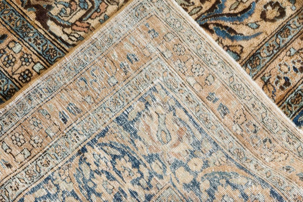 Fine Antique Persian Meshad Handmade Wool Carpet BB7289