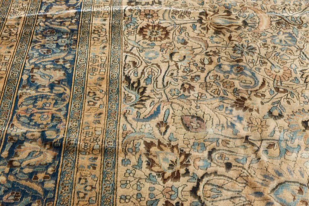 Fine Antique Persian Meshad Handmade Wool Carpet BB7289