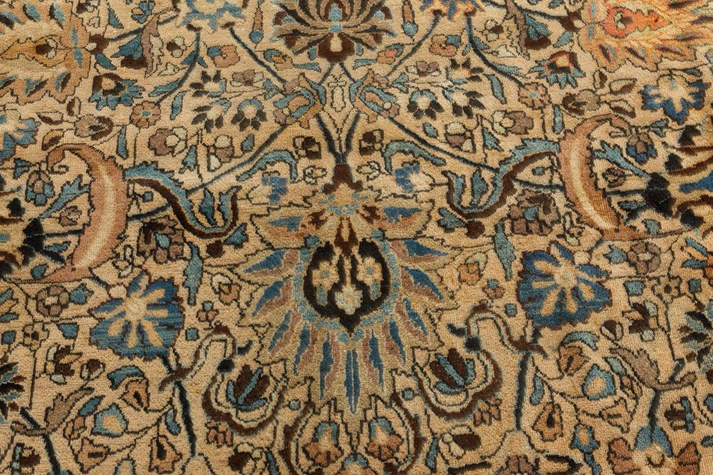 Fine Antique Persian Meshad Handmade Wool Carpet BB7289