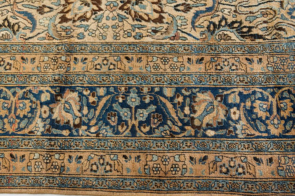 Fine Antique Persian Meshad Handmade Wool Carpet BB7289