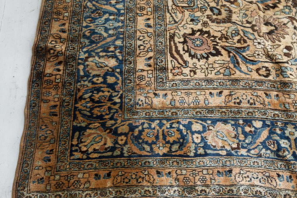 Fine Antique Persian Meshad Handmade Wool Carpet BB7289