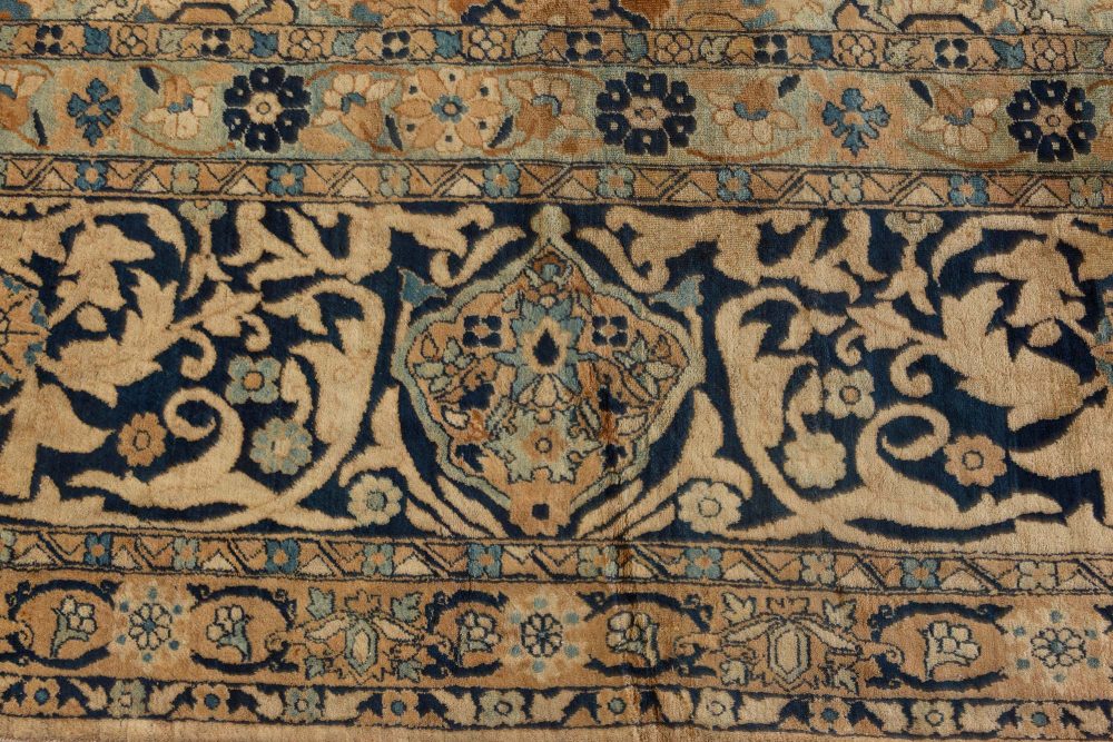 Fine Antique Persian Kirman Handmade Wool Carpet BB7290